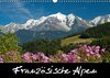 Buchcover Französische Alpen (Wandkalender 2017 DIN A3 quer)
