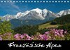 Buchcover Französische Alpen (Tischkalender 2017 DIN A5 quer)