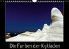 Buchcover Die Farben der Kykladen (Wandkalender 2017 DIN A4 quer)
