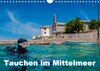 Buchcover Tauchen im Mittelmeer (Wandkalender 2017 DIN A4 quer)