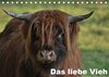 Buchcover Das liebe Vieh (Tischkalender 2017 DIN A5 quer)