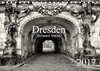 Buchcover Dresden Schwarz Weiss 2017 (Tischkalender 2017 DIN A5 quer)