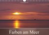 Buchcover Farben am Meer (Wandkalender 2017 DIN A4 quer)