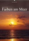 Buchcover Farben am Meer / Planer (Wandkalender 2017 DIN A2 hoch)