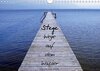 Buchcover Stege - Wege auf dem Wasser (Wandkalender 2017 DIN A4 quer)