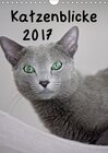 Buchcover Katzenblicke 2017 (Wandkalender 2017 DIN A4 hoch)