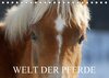 Buchcover Welt der Pferde (Tischkalender 2017 DIN A5 quer)