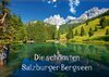 Buchcover Die schönsten Salzburger BergseenAT-Version  (Wandkalender 2017 DIN A2 quer)