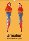 Buchcover Brasilien - Amazonien bis Iguaçu (Wandkalender 2017 DIN A3 hoch)