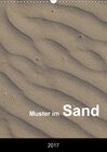 Buchcover Muster im Sand (Wandkalender 2017 DIN A3 hoch)