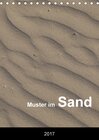 Buchcover Muster im Sand (Tischkalender 2017 DIN A5 hoch)