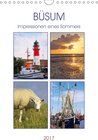 Buchcover Büsum - Impressionen eines Sommers (Wandkalender 2017 DIN A4 hoch)