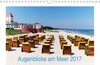 Buchcover Augenblicke am Meer (Wandkalender 2017 DIN A4 quer)