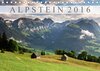 Buchcover Alpstein 2017 (Tischkalender 2017 DIN A5 quer)