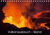Buchcover Vulkanausbruch - Island (Tischkalender 2017 DIN A5 quer)
