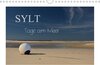 Buchcover Sylt - Tage am Meer (Wandkalender 2017 DIN A4 quer)