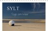 Buchcover Sylt - Tage am Meer (Tischkalender 2017 DIN A5 quer)