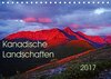 Buchcover Kanadische Landschaften 2017 (Tischkalender 2017 DIN A5 quer)