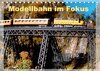 Buchcover Modellbahn im Fokus (Tischkalender 2017 DIN A5 quer)