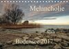 Buchcover Melancholie-Bodensee 2017 (Tischkalender 2017 DIN A5 quer)