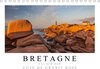 Buchcover Bretagne - Zauber der Côte de Granit Rose (Tischkalender 2017 DIN A5 quer)