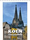 Buchcover Köln - Ansichtssache (Tischkalender 2017 DIN A5 hoch)