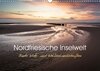 Buchcover Nordfriesische Inselwelt - Bunte Watt- und Wolkenlandschaften (Wandkalender 2017 DIN A3 quer)