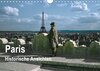 Buchcover Paris - Historische Ansichten (Wandkalender 2017 DIN A4 quer)