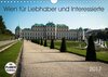 Buchcover Wien für Liebhaber und Interessierte (Wandkalender 2017 DIN A4 quer)