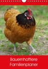 Buchcover Bauernhoftiere Familienplaner (Wandkalender 2017 DIN A4 hoch)