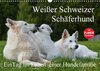 Buchcover Weißer Schweizer Schäferhund - Ein Tag im Leben einer Hundefamilie (Wandkalender 2017 DIN A3 quer)