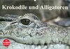 Buchcover Krokodile und Alligatoren (Wandkalender 2017 DIN A2 quer)