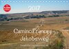Buchcover Camino Frances - JakobswegAT-Version  (Tischkalender 2017 DIN A5 quer)