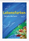 Buchcover Lebensfarben Natalie Mattern (Wandkalender 2017 DIN A4 hoch)