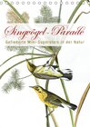 Buchcover Singvögel-Parade (Tischkalender 2017 DIN A5 hoch)