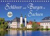 Buchcover Schlösser und Burgen in Sachsen (Tischkalender 2017 DIN A5 quer)