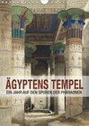 Buchcover Ägyptens Tempel (Wandkalender 2017 DIN A4 hoch)