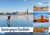 Buchcover Spaziergang in Stockholm: Besuch in der Hauptstadt von Schweden (Wandkalender 2017 DIN A2 quer)