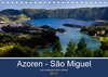 Buchcover Azoren - São Miguel (Tischkalender 2017 DIN A5 quer)