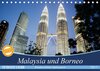 Buchcover Malaysia und Borneo - Wunderschönes Südostasien (Tischkalender 2017 DIN A5 quer)