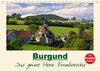 Buchcover Burgund - Das grüne Herz Frankreichs (Tischkalender 2017 DIN A5 quer)