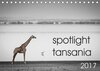 Buchcover spotlight tansania (Tischkalender 2017 DIN A5 quer)