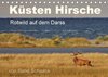 Buchcover Küsten Hirsche - Rotwild auf dem Darss (Tischkalender 2017 DIN A5 quer)