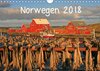 Buchcover Norwegen 2018 (Wandkalender 2018 DIN A4 quer)