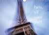 Buchcover Paris, s'il vous plaît! (Wandkalender 2018 DIN A4 quer)
