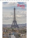 Buchcover Paris (Tischkalender 2018 DIN A5 hoch)