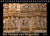 Buchcover Die Tempel von Khajuraho (Tischkalender 2018 DIN A5 quer)