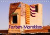 Buchcover Farben Marokkos (Tischkalender 2018 DIN A5 quer)