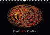 Buchcover Fossil ART - Korallen (Wandkalender 2018 DIN A4 quer)