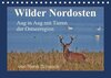Buchcover Wilder Nordosten - Aug in Aug mit Tieren der Ostseeregion (Tischkalender 2018 DIN A5 quer)